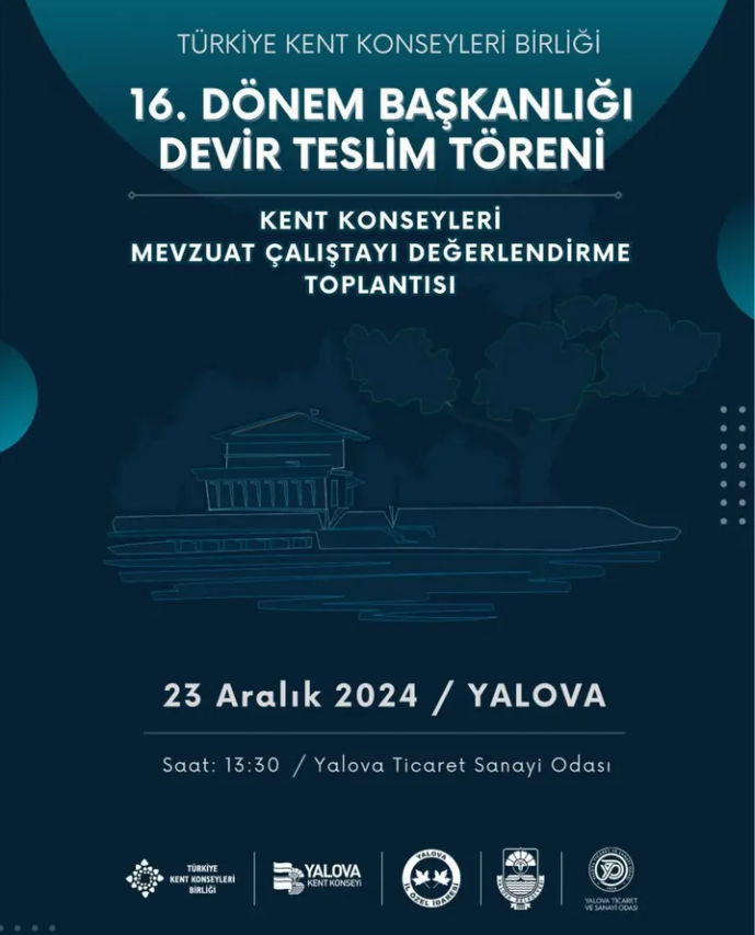 Türkiye Kent Konseyleri Birliği, 16. Dönem Devir Teslim Töreni ve Kent Konseyleri Mevzuat Değerlendirme Toplantısını Gerçekleştirdi